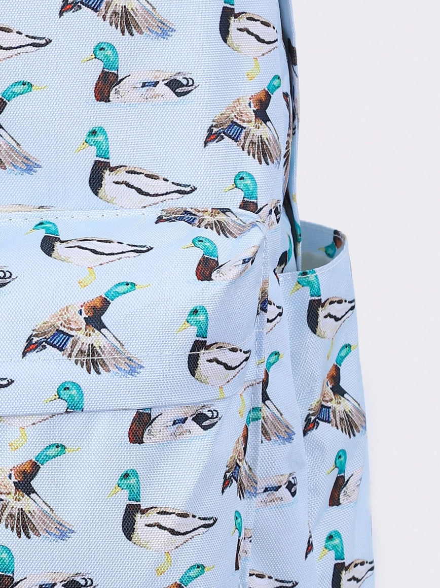 Blue Duck Hunting Kids Canvas Backpack