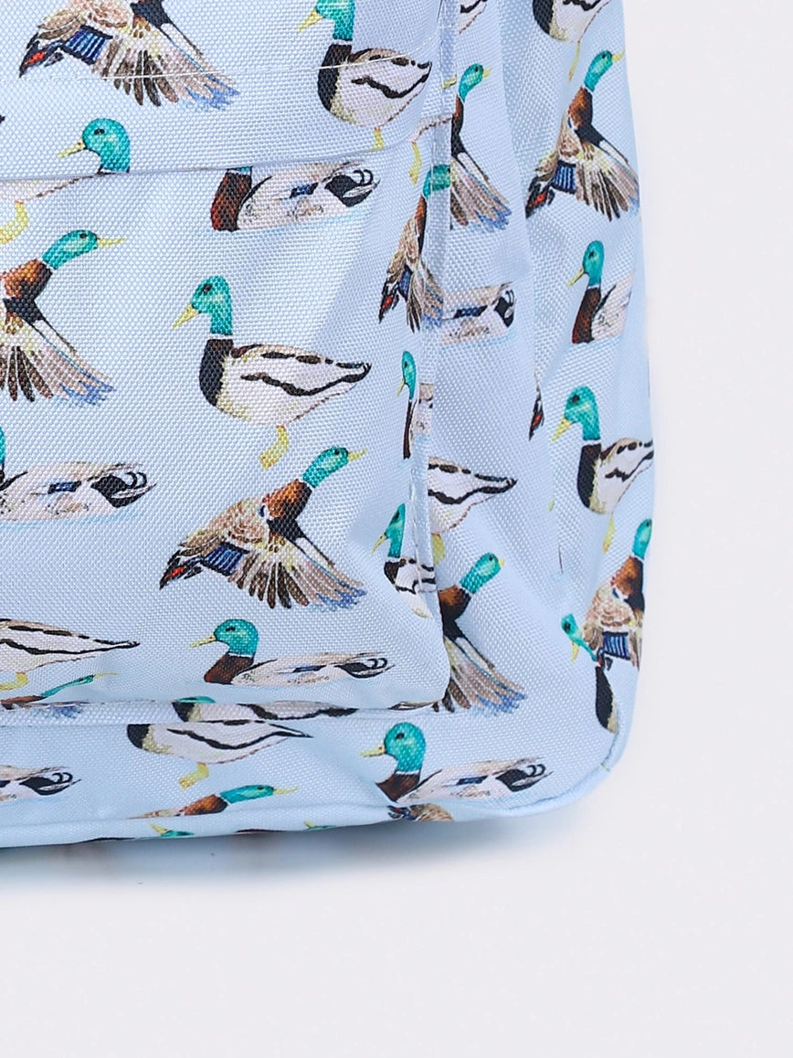 Blue Duck Hunting Kids Canvas Backpack