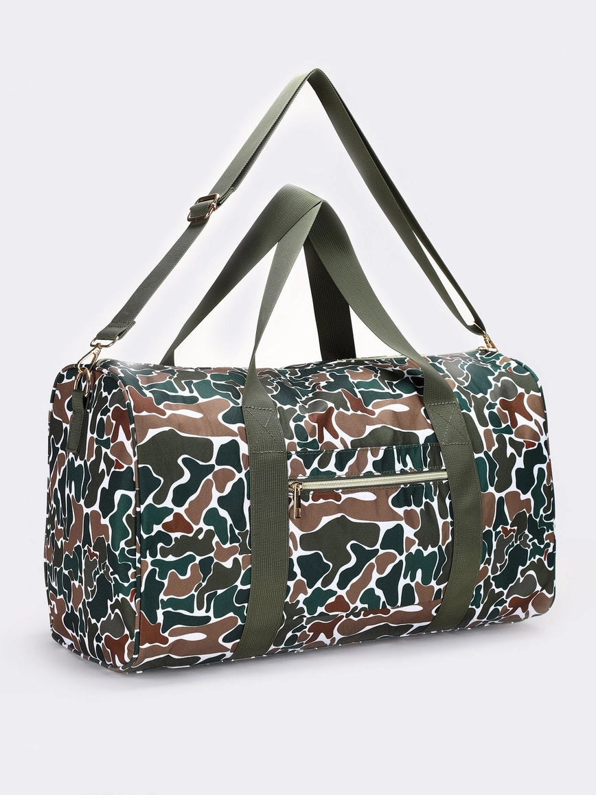 Camouflage Hunting Canvas Duffle Bag