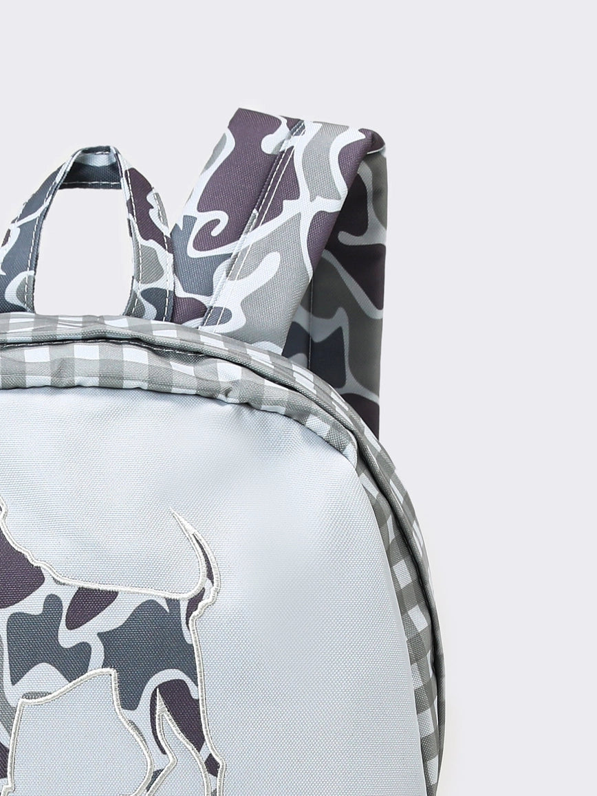 Hunting Dog Appliqué Kids Boys Canvas Backpack