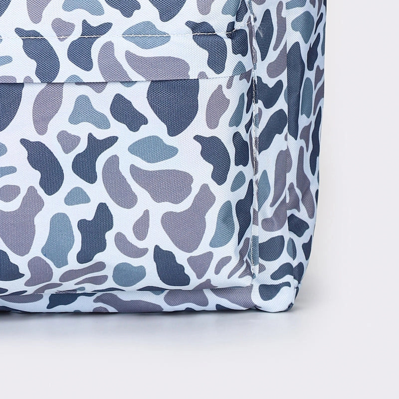 Camouflage Print Kids Canvas Backpack