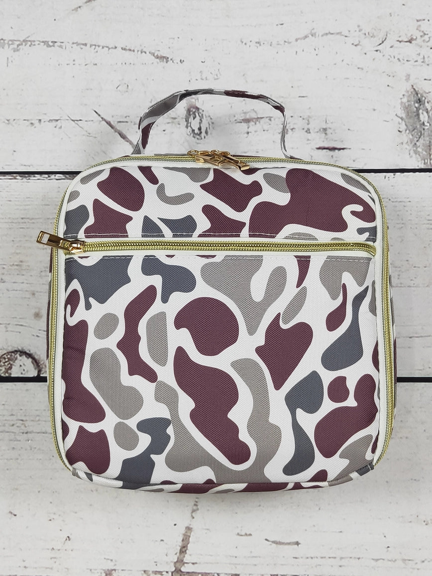 Camouflage Kids Lunch Box Bag