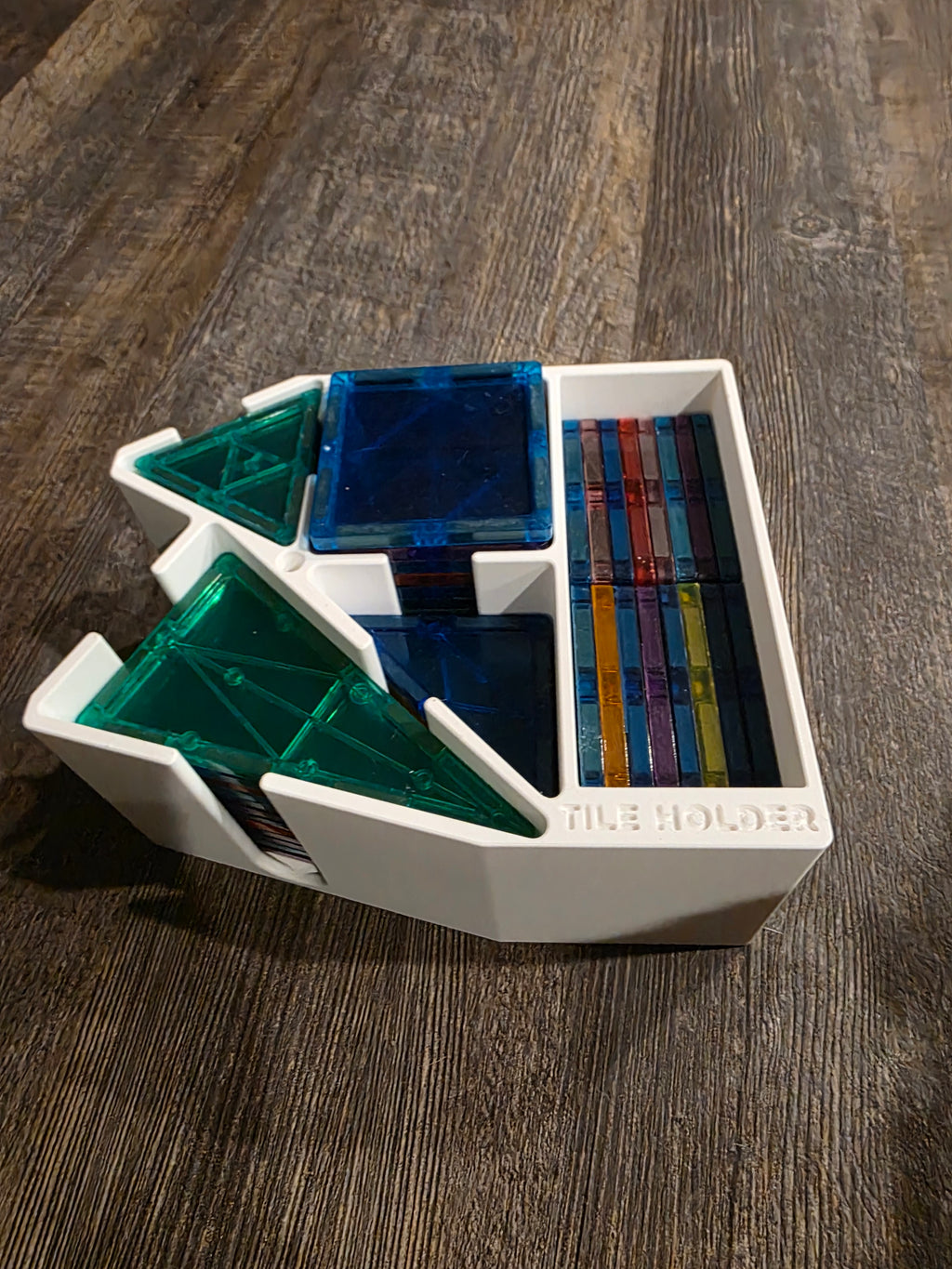 Magnatile Organizer – 3D-Printed Tile Holder for Magnetic Tile Sets
